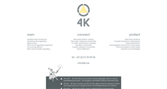 Desktop Screenshot of 4k.be
